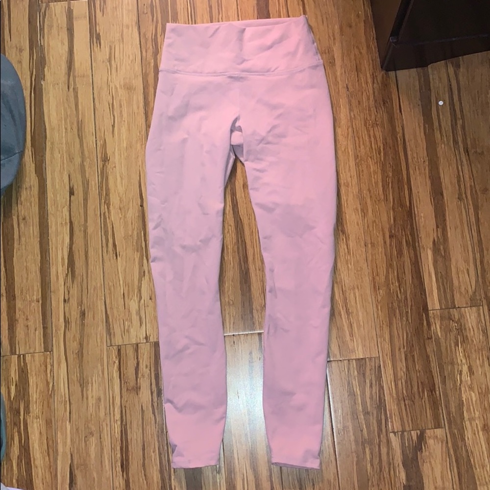 Pink leggings